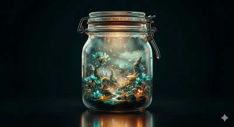 Miniature Worlds Trapped Inside Objects