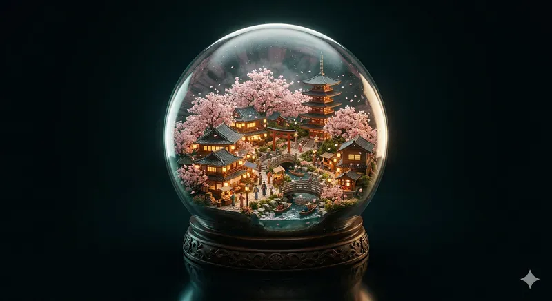 Miniature Worlds Trapped Inside Objects