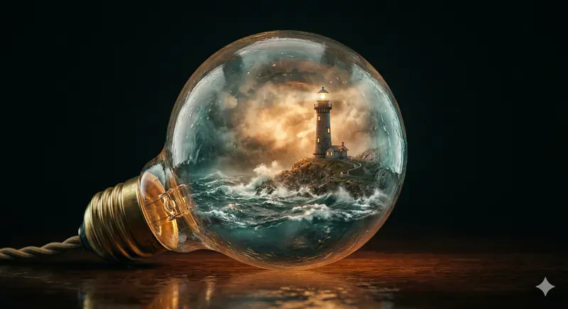 Miniature Worlds Trapped Inside Objects