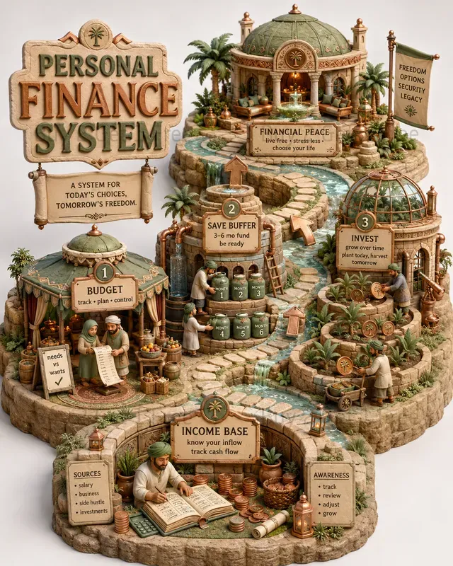 Map World Building System Infographics