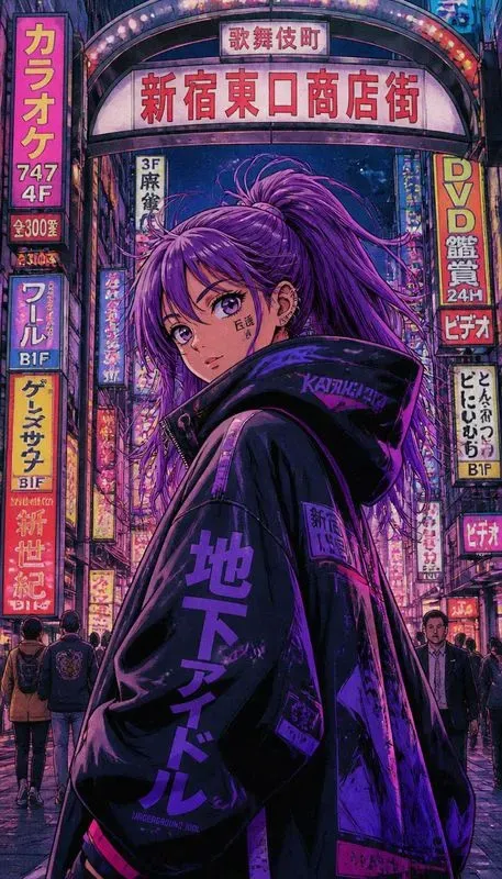 Classic 90s Anime Portraits