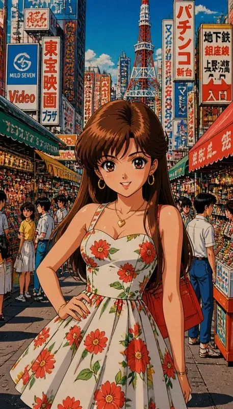 Classic 90s Anime Portraits