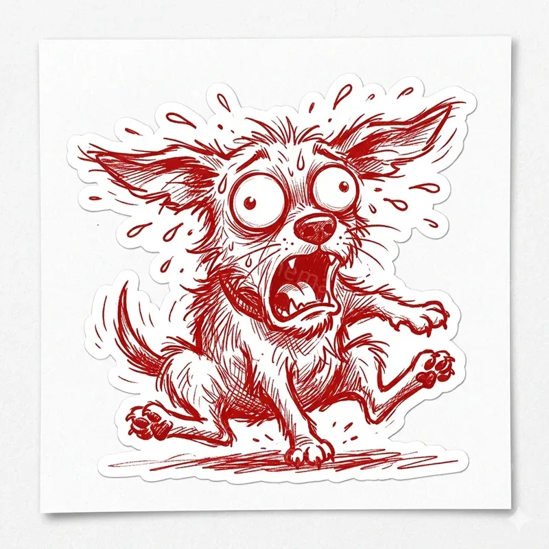Hand Drawn Doodle Style Stickers