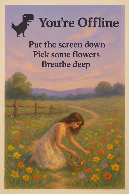 No Internet Nature Posters