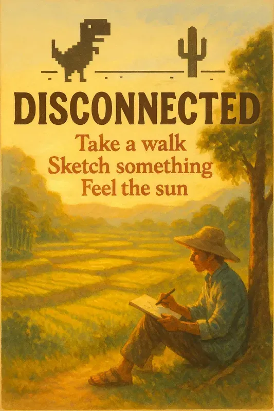 No Internet Nature Posters