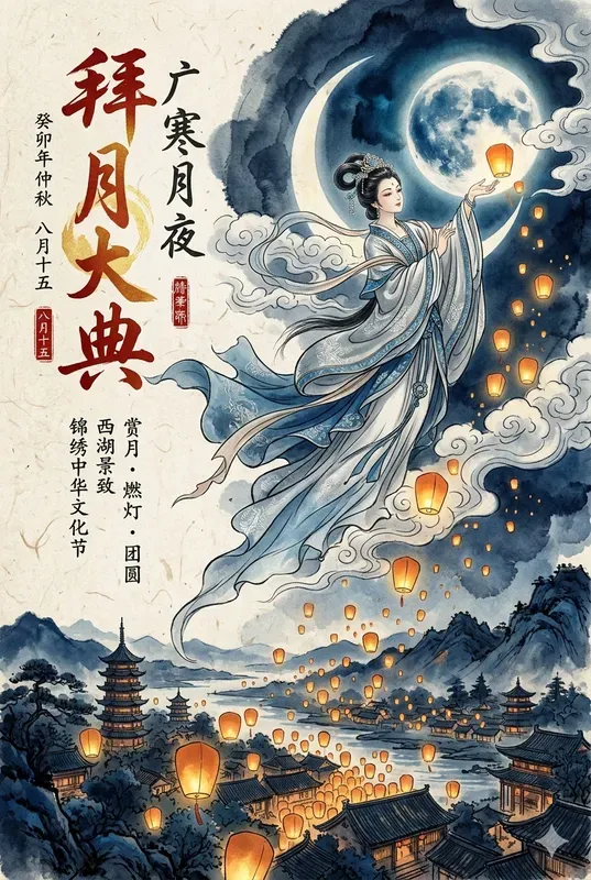 Oriental Event Marketing Poster Assets