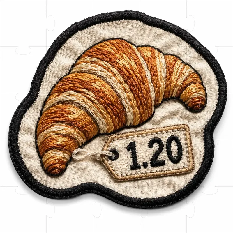 Grocery Embroidery Patches