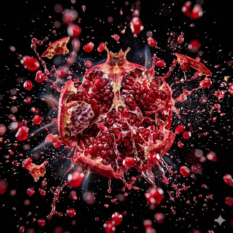 High Speed Food Explosion Macro Photos