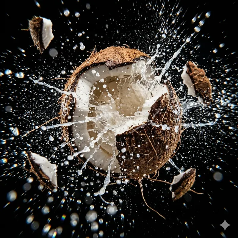 High Speed Food Explosion Macro Photos