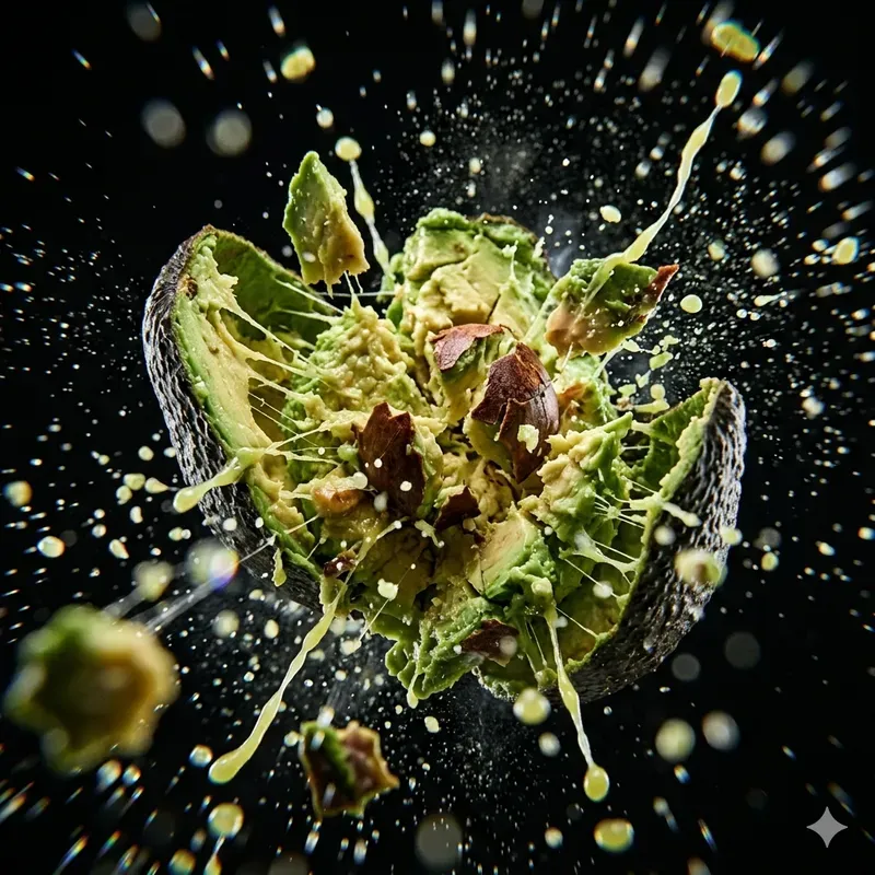 High Speed Food Explosion Macro Photos