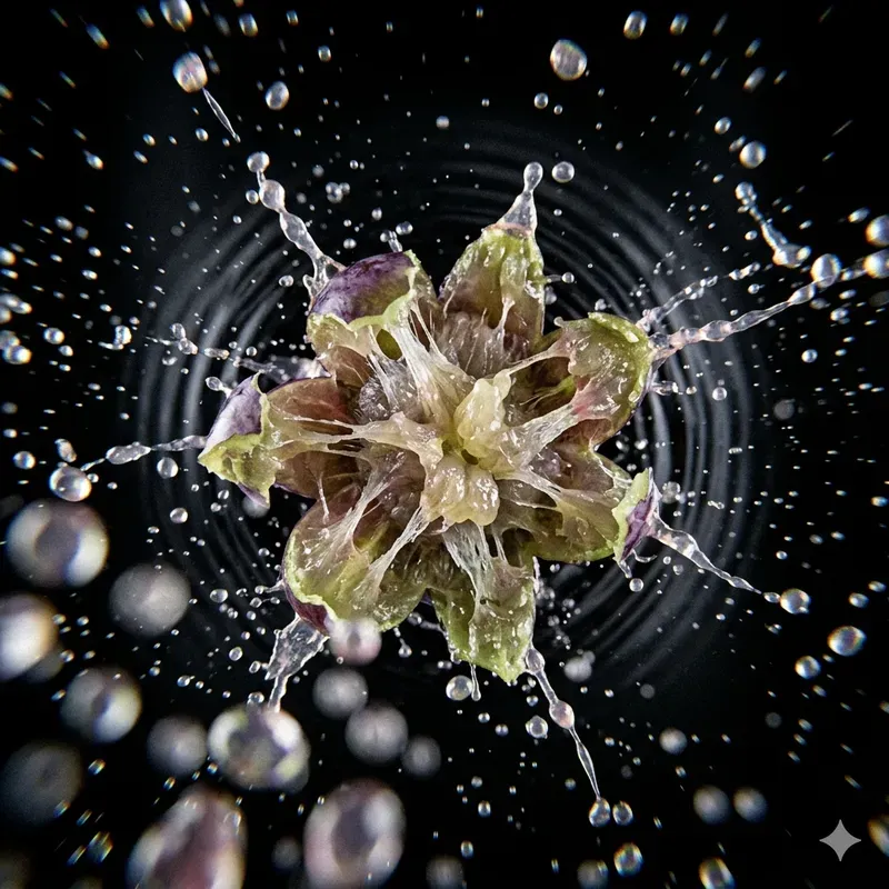 High Speed Food Explosion Macro Photos