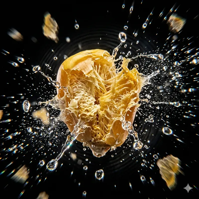 High Speed Food Explosion Macro Photos