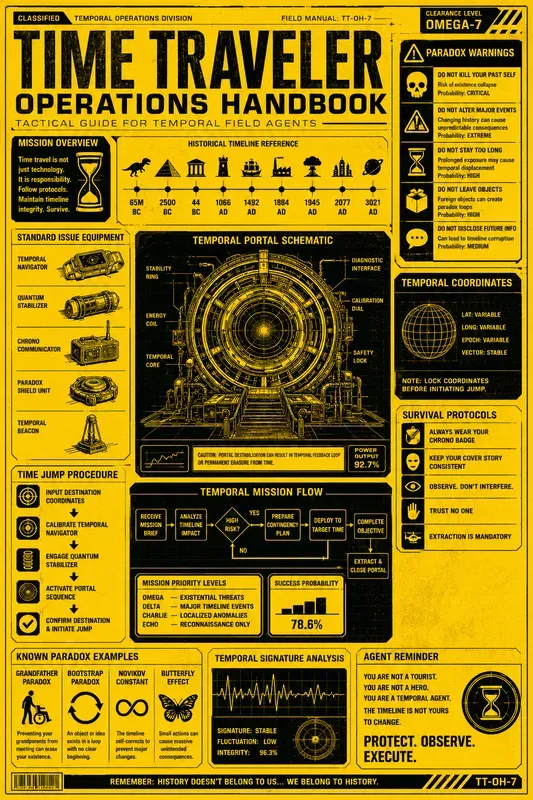 Elite Tactical Infographic Poster Kits