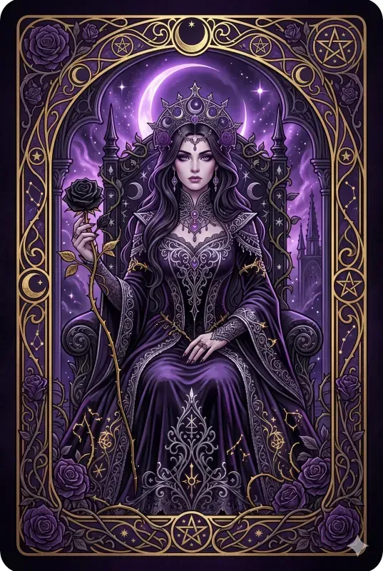 Art Nouveau Tarot Card Art