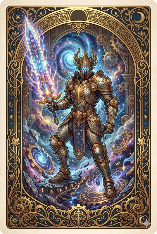 Art Nouveau Tarot Card Art