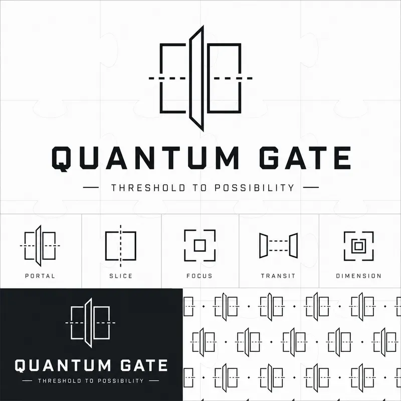 Bold Minimal Monoline Brand Identities
