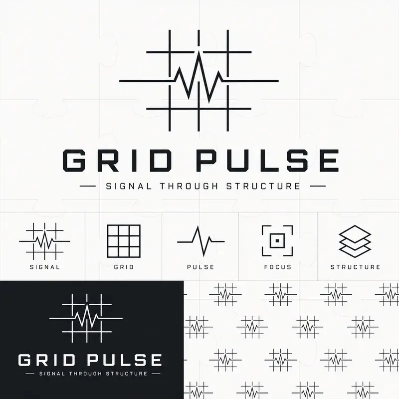 Bold Minimal Monoline Brand Identities