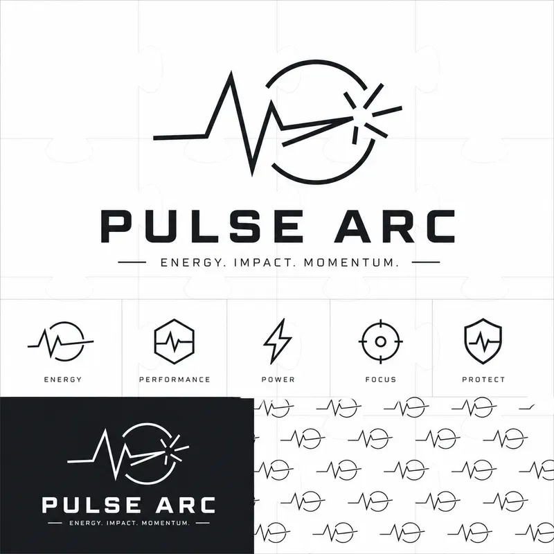 Bold Minimal Monoline Brand Identities