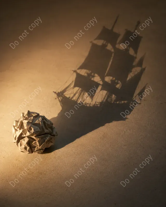 Surreal Shadow Story Photo Art