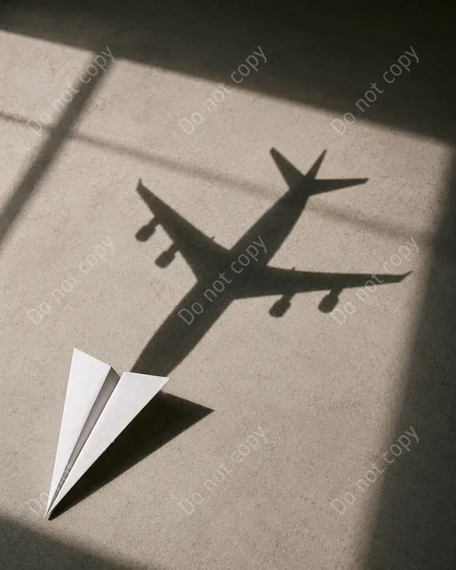 Surreal Shadow Story Photo Art