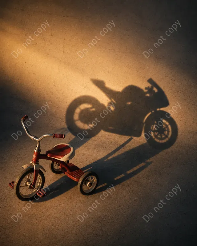 Surreal Shadow Story Photo Art