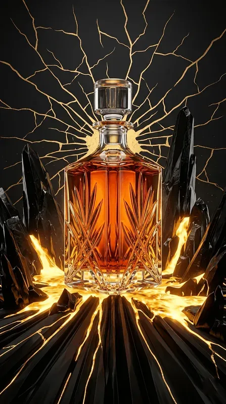 Obsidian Golden Magma