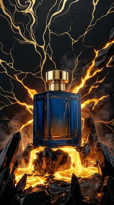 Obsidian Golden Magma