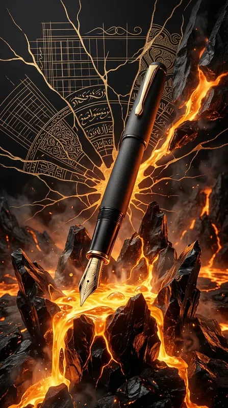 Obsidian Golden Magma