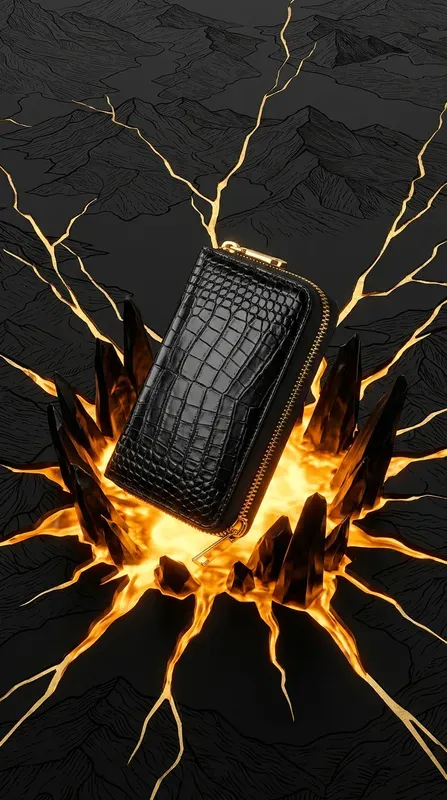 Obsidian Golden Magma