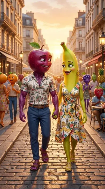Anthropomorphic Fruits Images