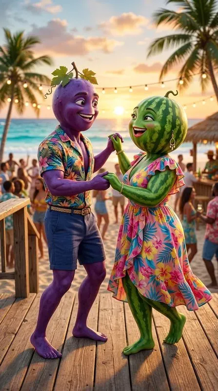 Anthropomorphic Fruits Images