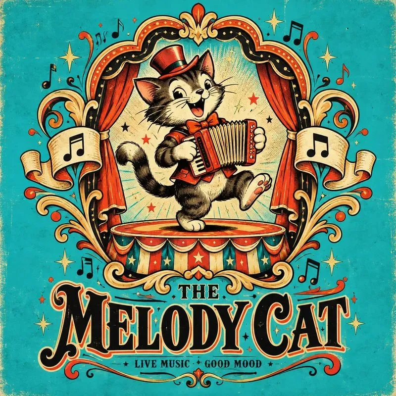 Vintage Cartoon Emblem Poster Collections