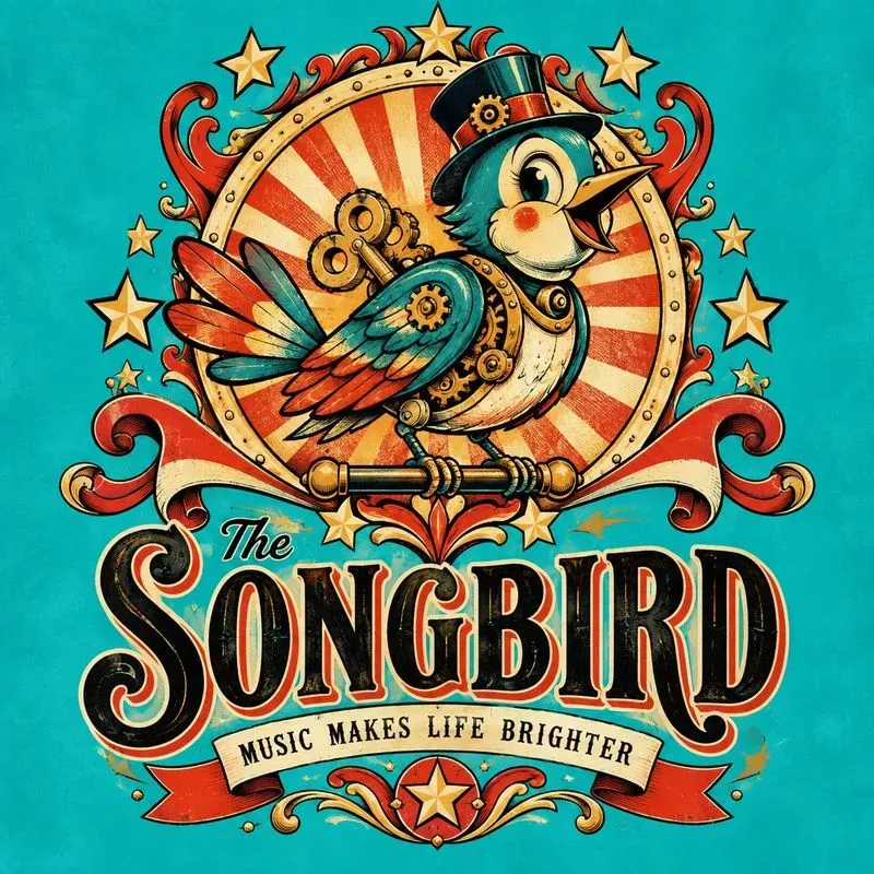 Vintage Cartoon Emblem Poster Collections