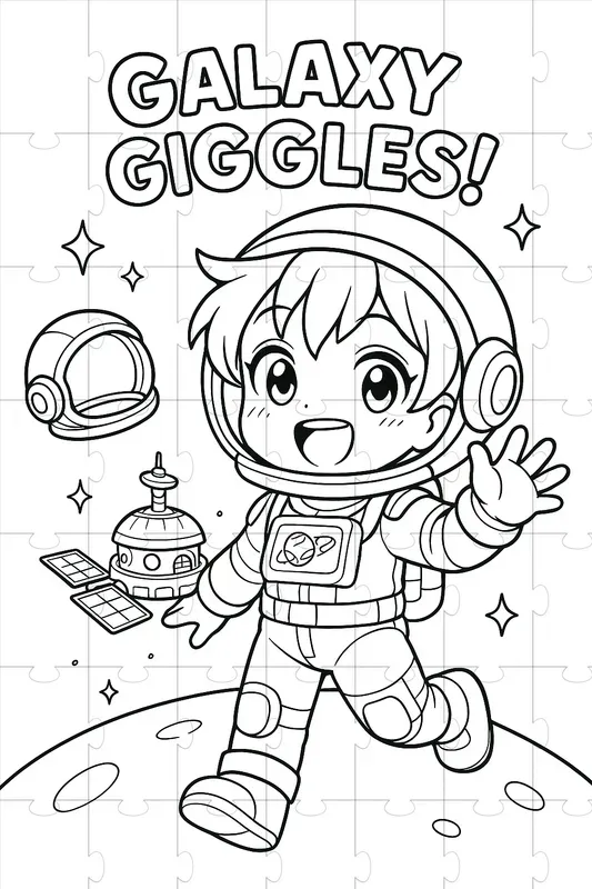 Kawaii Anime Coloring Page Prompts