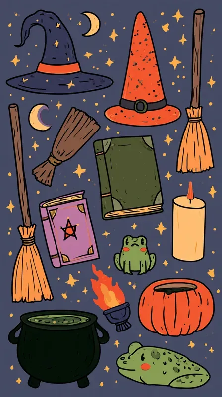 Cute Halloween Element Collections