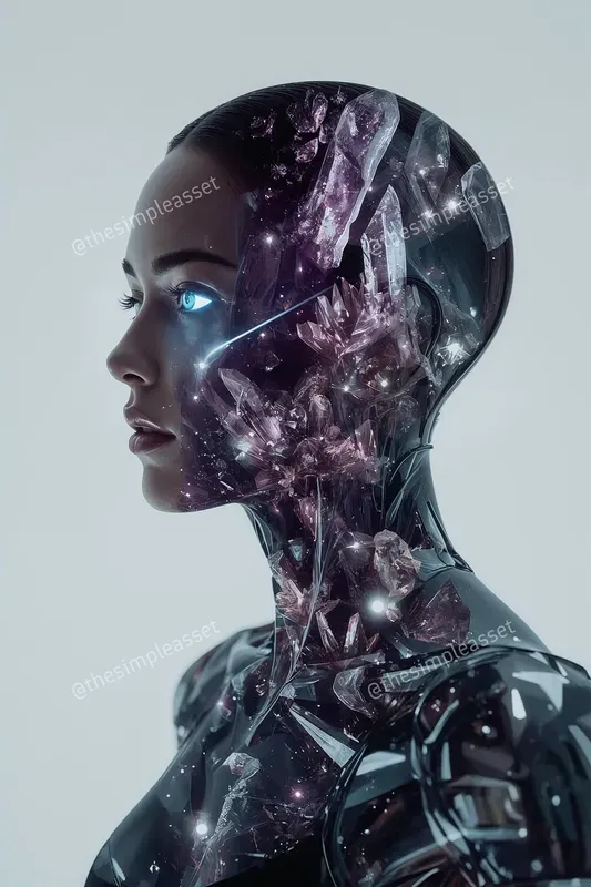 Floral Mind Double Exposure Art