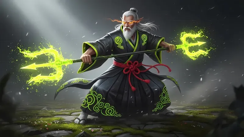 Neon Spirit Warriors Cinematic Power