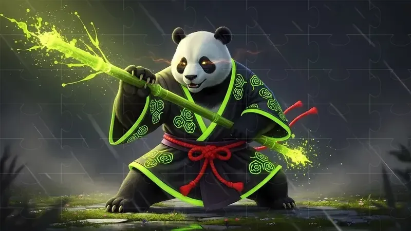 Neon Spirit Warriors Cinematic Power