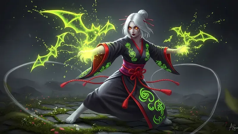 Neon Spirit Warriors Cinematic Power