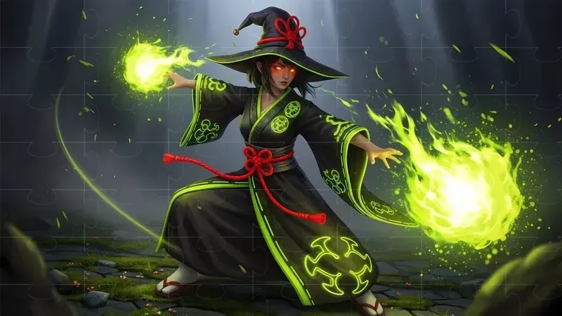 Neon Spirit Warriors Cinematic Power