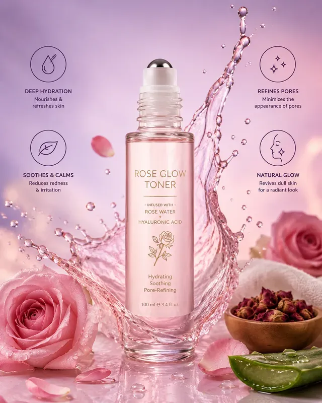 Skincare Benefit Ad Layouts