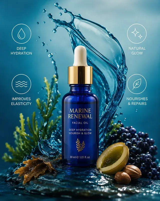 Skincare Benefit Ad Layouts
