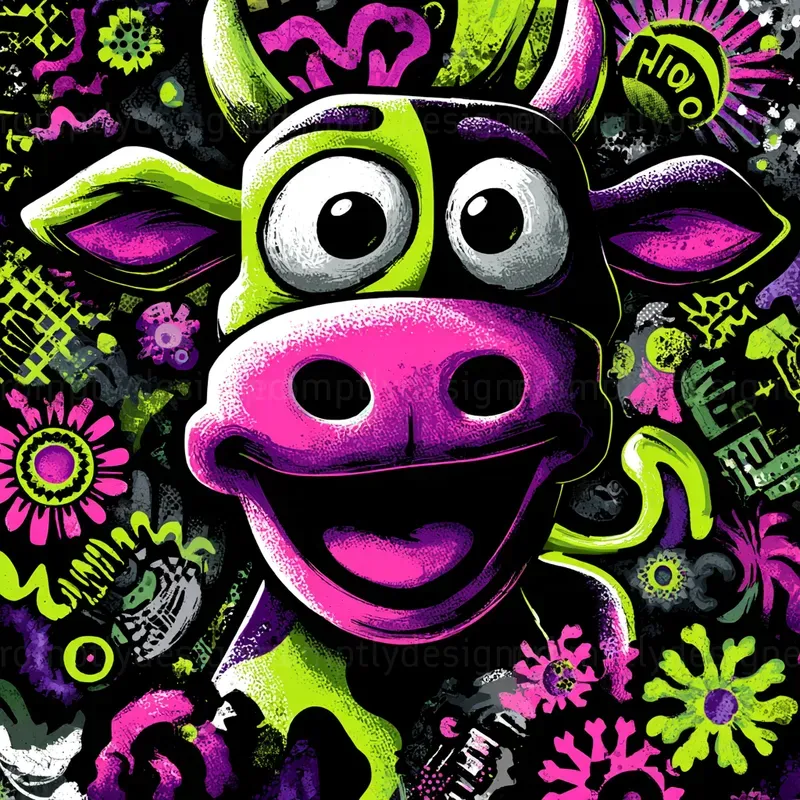 Pop Animal Illustrations