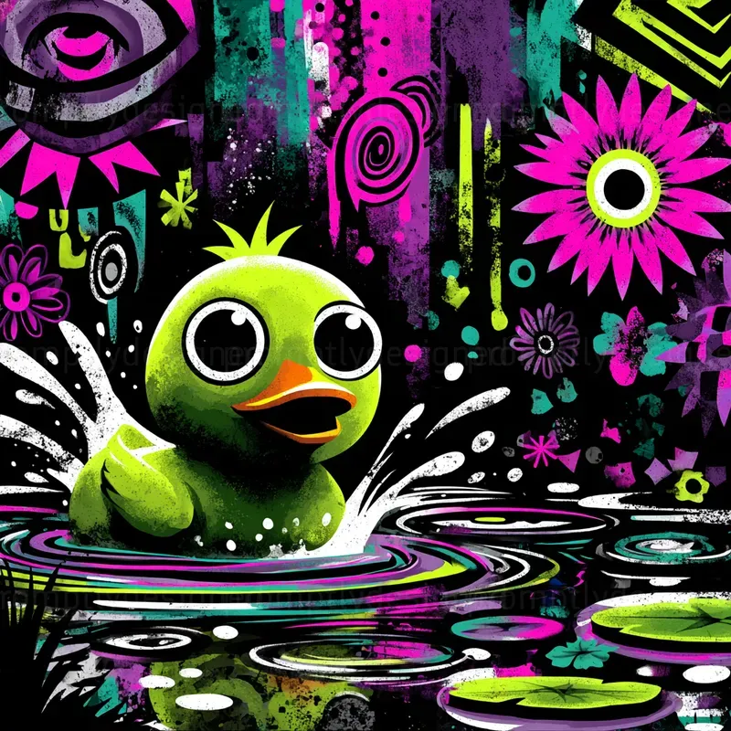 Pop Animal Illustrations