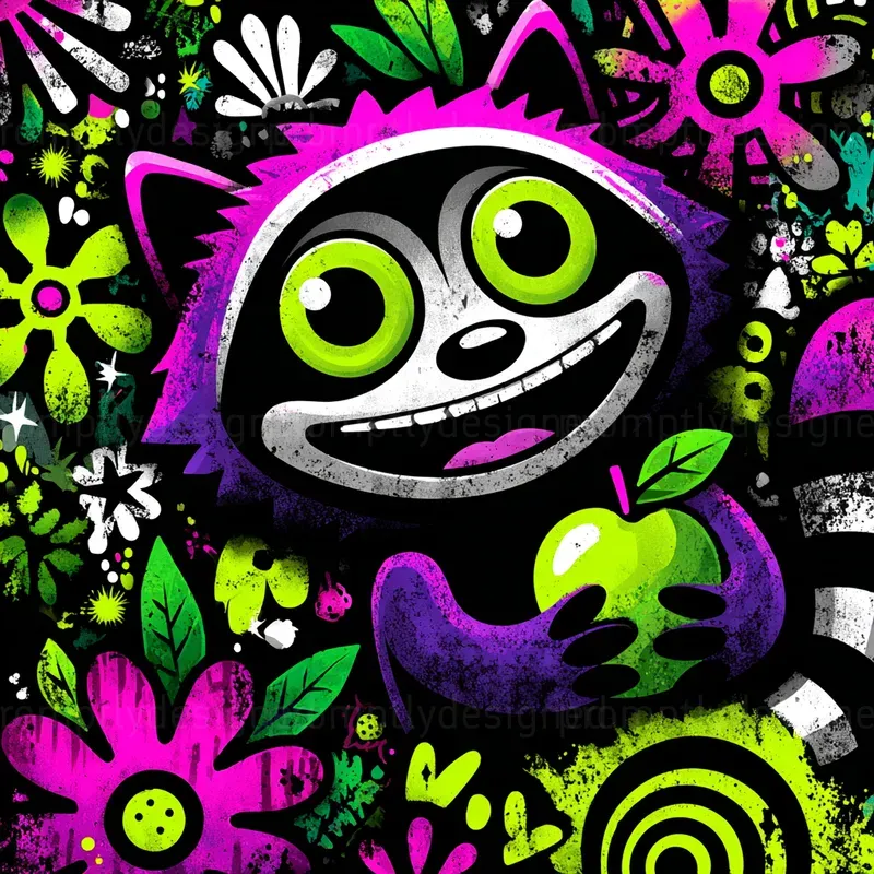 Pop Animal Illustrations