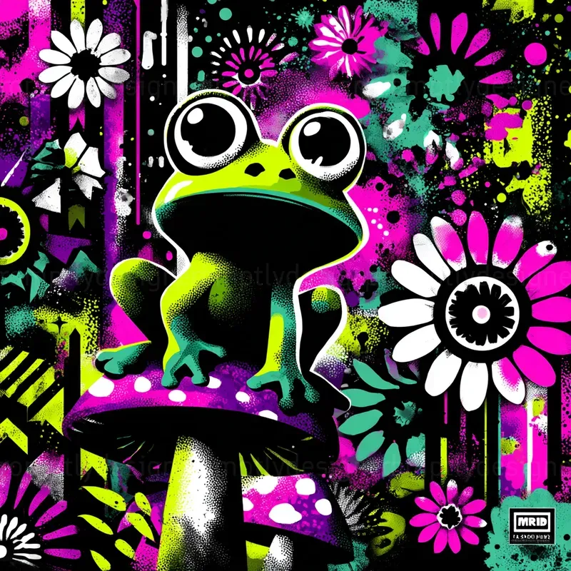 Pop Animal Illustrations