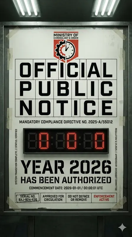 Governmentissued New Year Posters