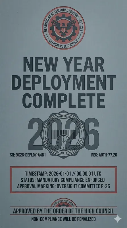 Governmentissued New Year Posters