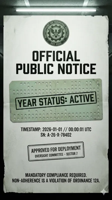 Governmentissued New Year Posters