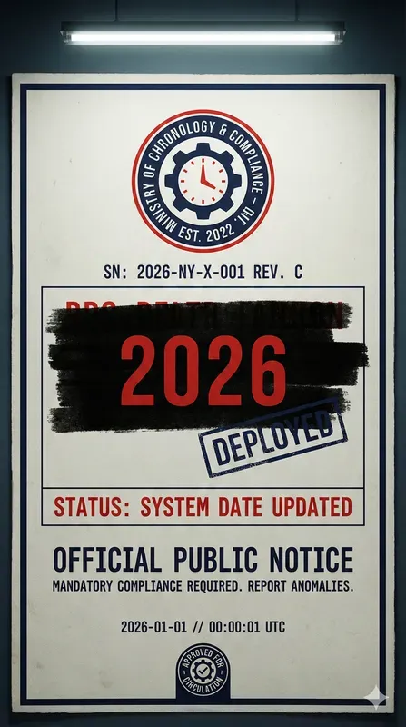 Governmentissued New Year Posters
